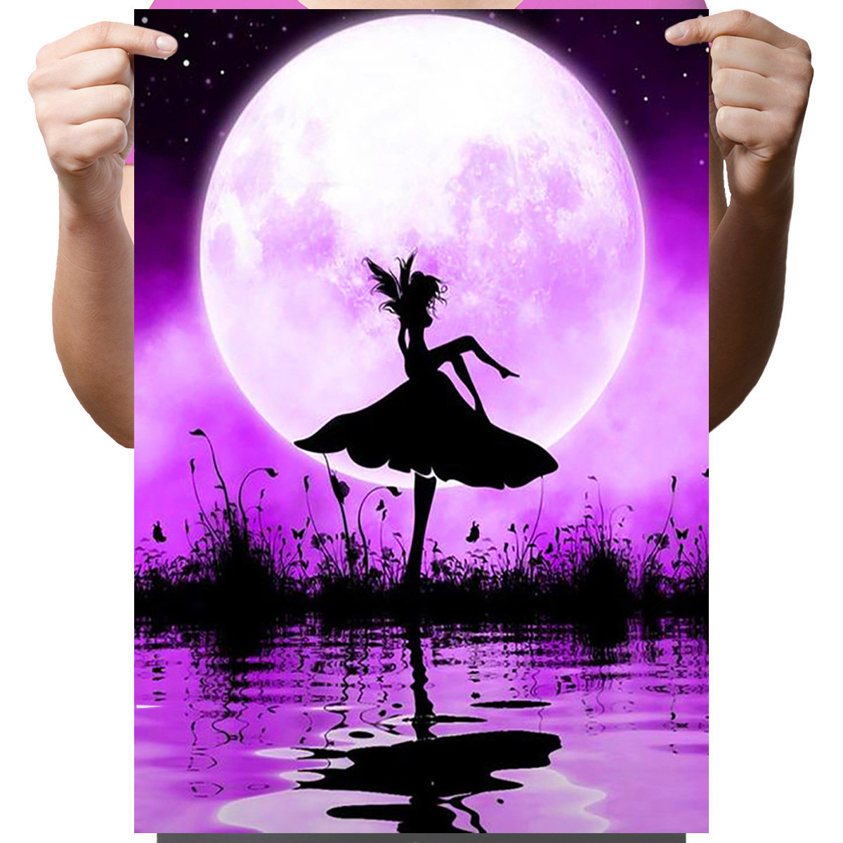 Haft Diamentowy Diamond Painting,DIAMENTOWY MALARZ,Obraz DIY 5D,Mozaika Diamentowa 30x40, Wróżka