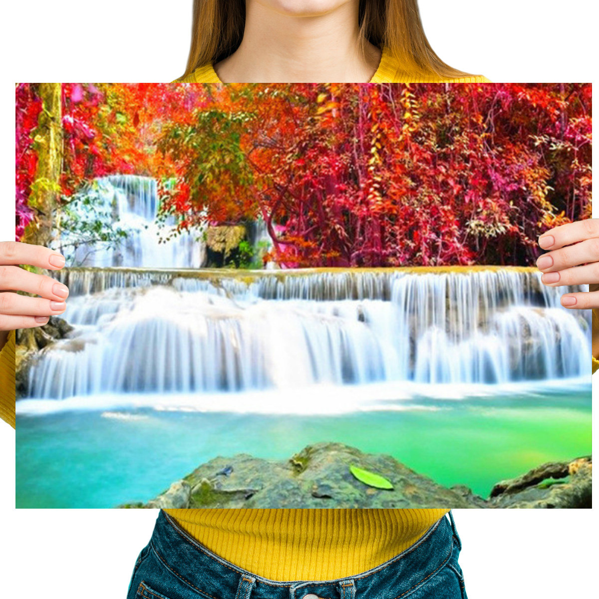 Haft Diamentowy Diamond Painting,DIAMENTOWY MALARZ,Obraz DIY 5D,Mozaika Diamentowa 30x40,Jesień