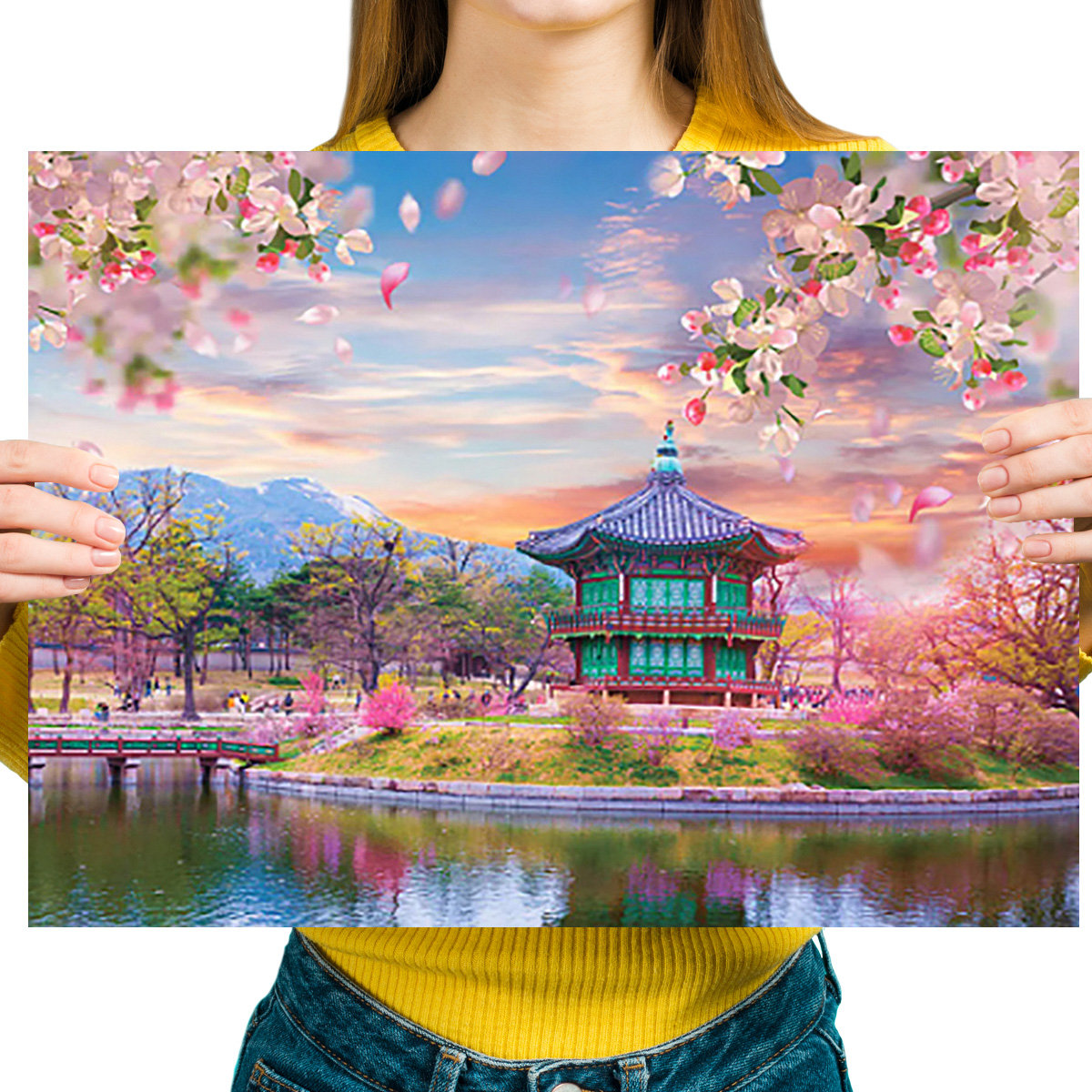 Haft Diamentowy Diamond Painting,DIAMENTOWY MALARZ,Obraz DIY 5D,Mozaika Diamentowa 30x40,Krajobraz