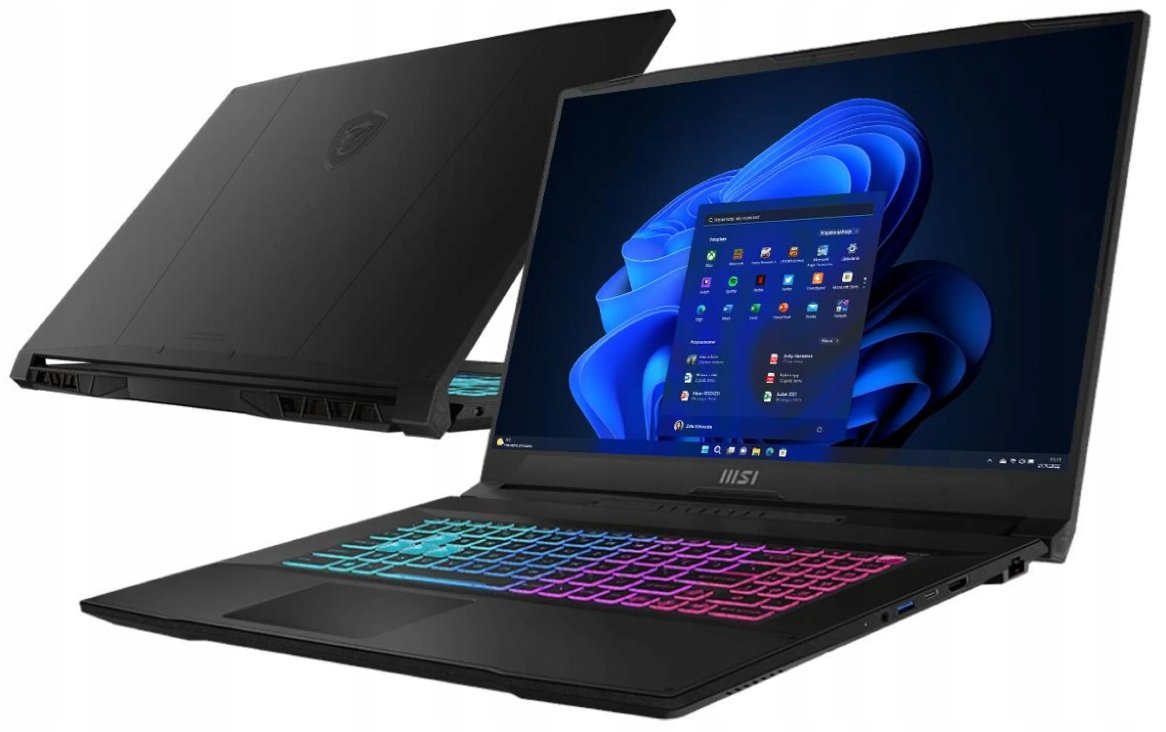 Laptop MSI Katana 17 B13VFK 17,3 FHD 144Hz i7-13620H 64GB SSD1TB RTX4060 (B13VFK-841XPL)