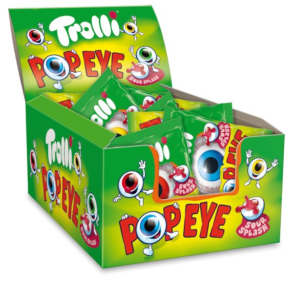 Trolli oczy POP EYE żelki  16 sztuk 300,8g