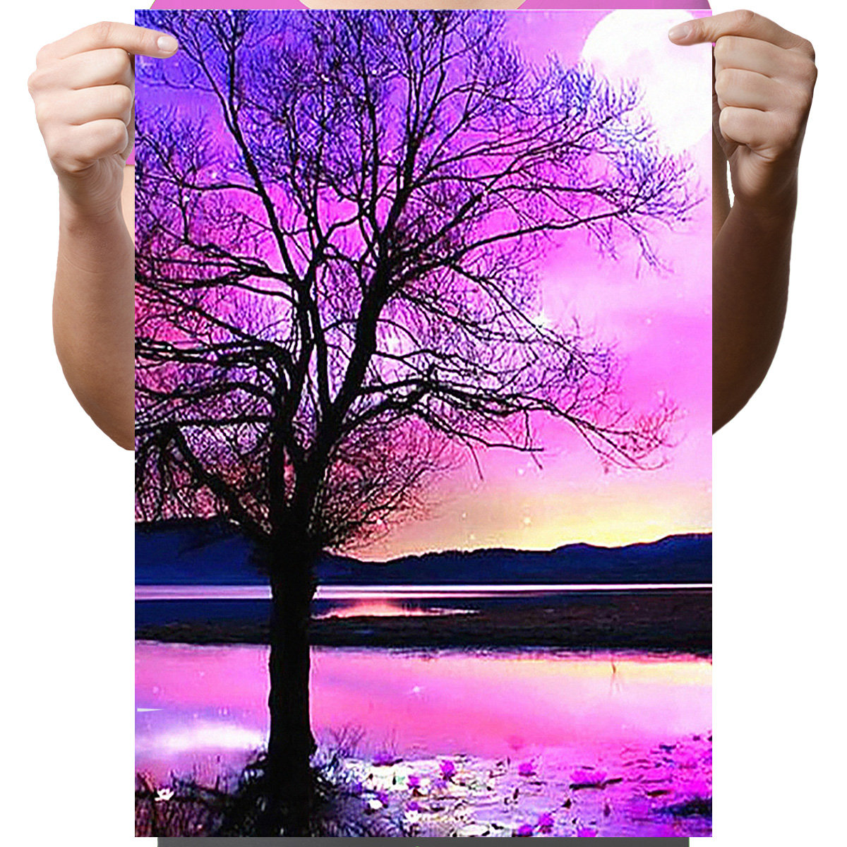 Haft Diamentowy Diamond Painting,DIAMENTOWY MALARZ,Obraz DIY 5D,Mozaika Diamentowa 30x40, Natura