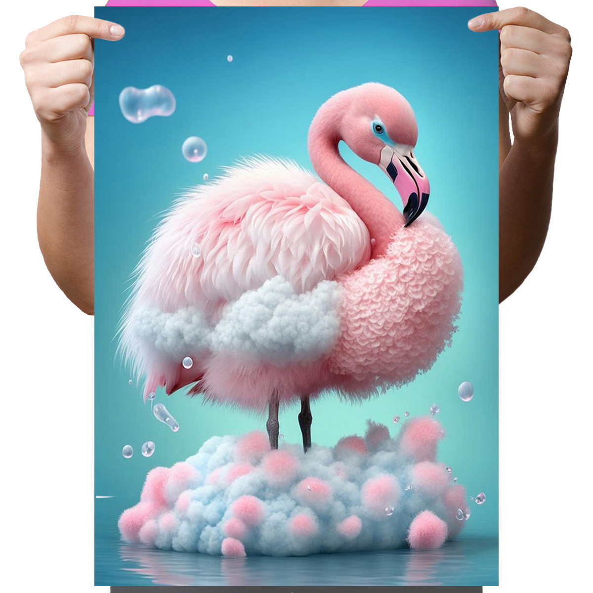 Haft Diamentowy Diamond Painting,DIAMENTOWY MALARZ,Obraz DIY 5D,Mozaika Diamentowa 30x40, Flaming