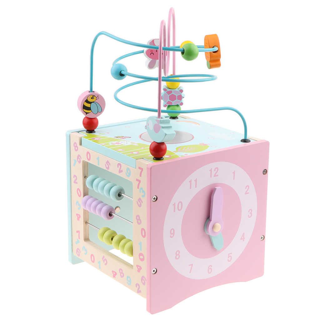 Sprytne Zabawki. Drewniana Kostka Edukacyjna Toys4Edu