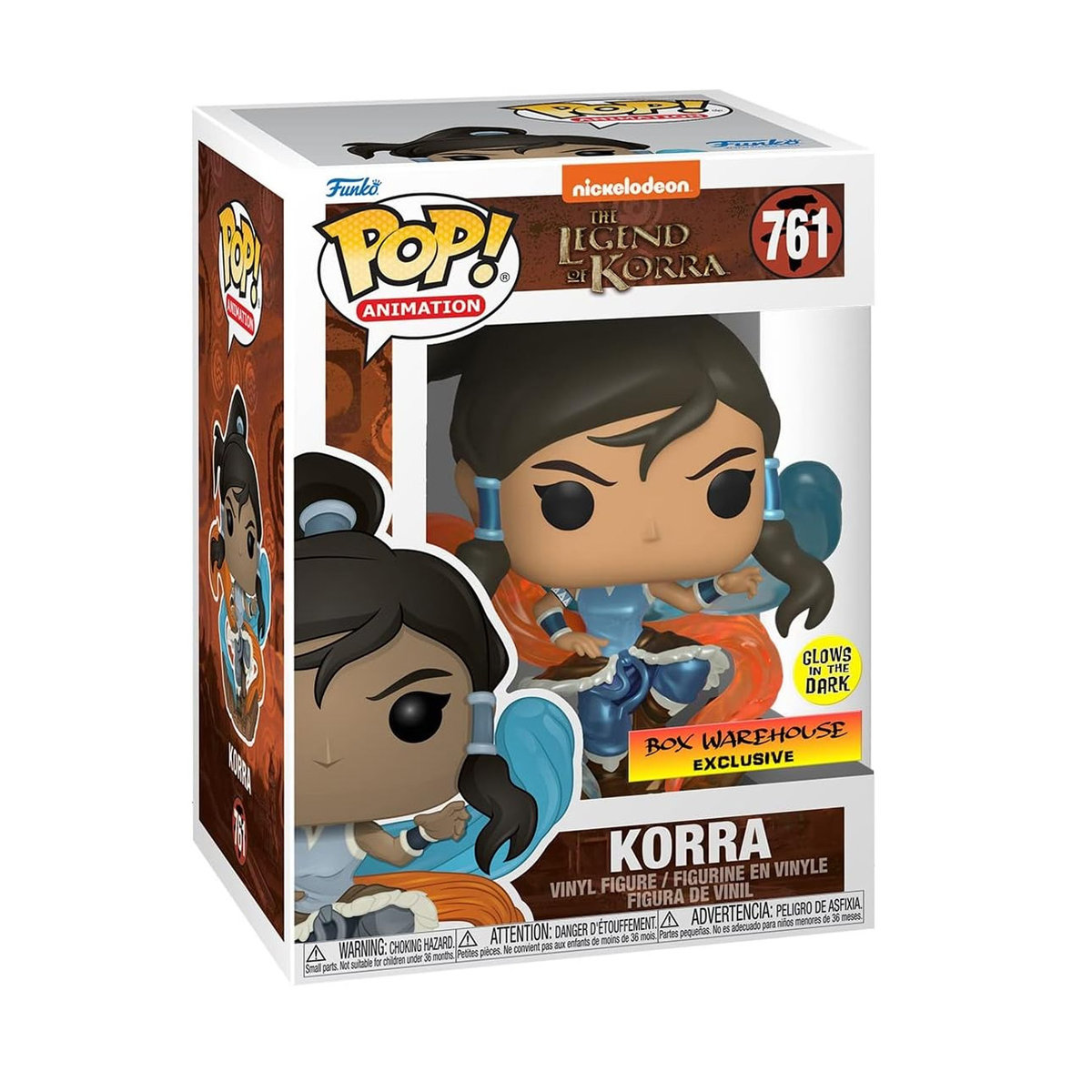 Funko POP! Korra 761 (GITD Metallic) - The Legend of Korra