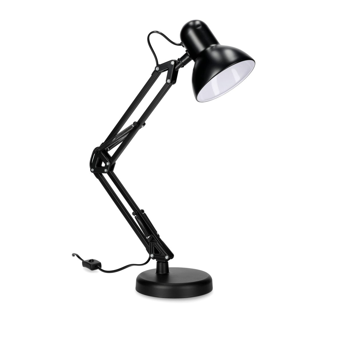Lampka Na Biurko 5W 1Xe27 Czarna Do Czytania