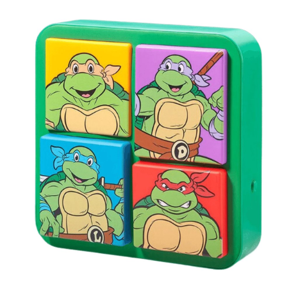 Lampka 3D Wojownicze Żółwie Ninja na biurko / ścianę