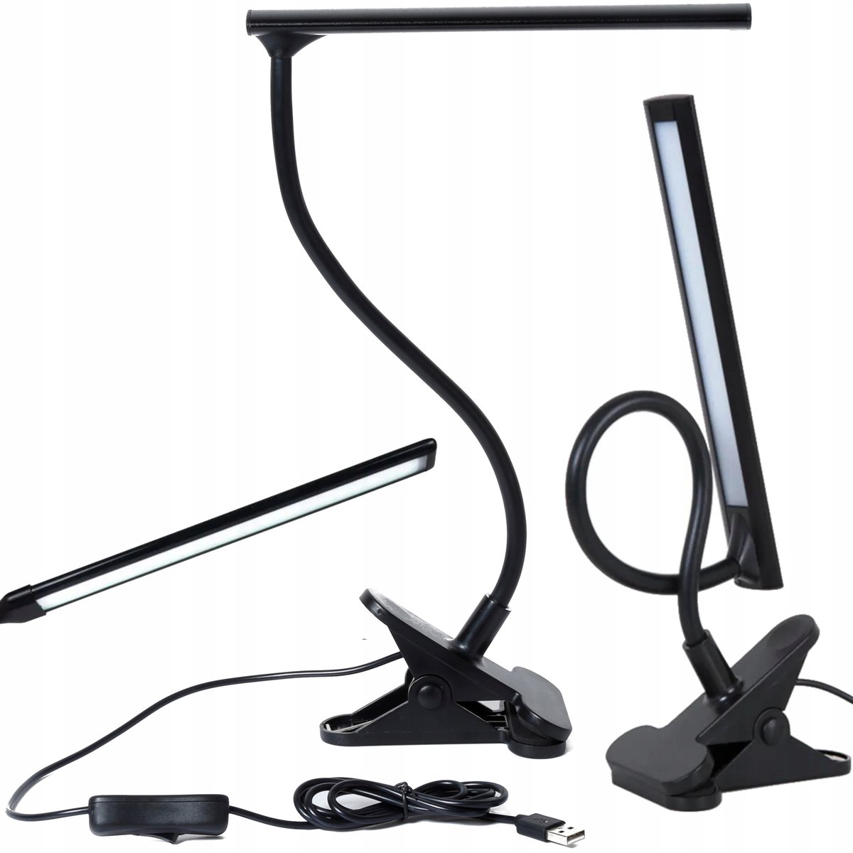 Lampka Biurkowa Led 5W Neutralna Nocna 1,6M Kabel