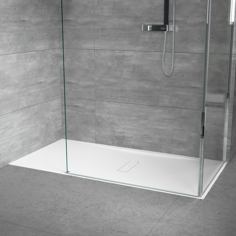 Novellini Custom Brodzik prostokątny 160x90 cm biały mat CU160904-79