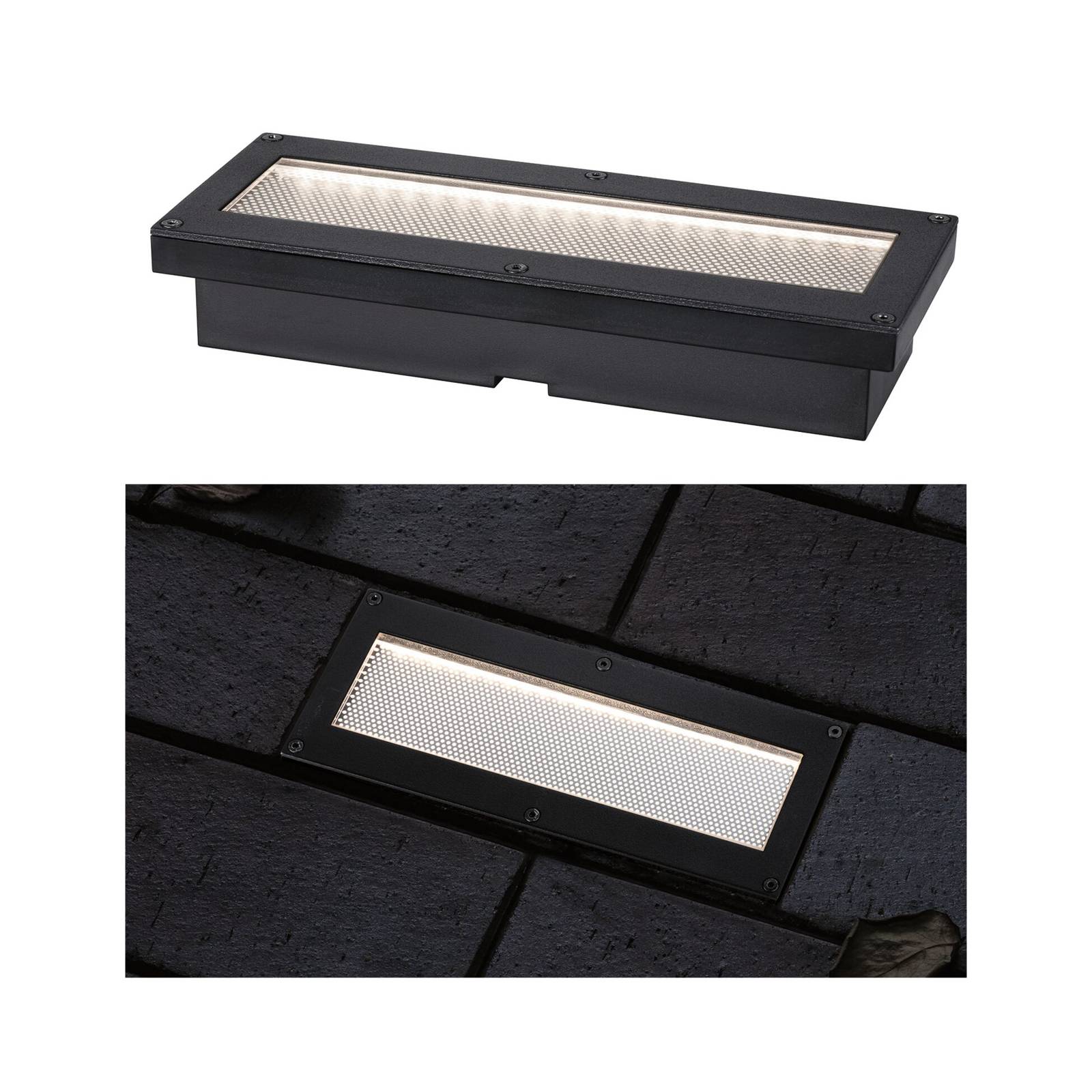 Paulmann Domenic oprawa wpuszczana podłogowa LED 20x8cm