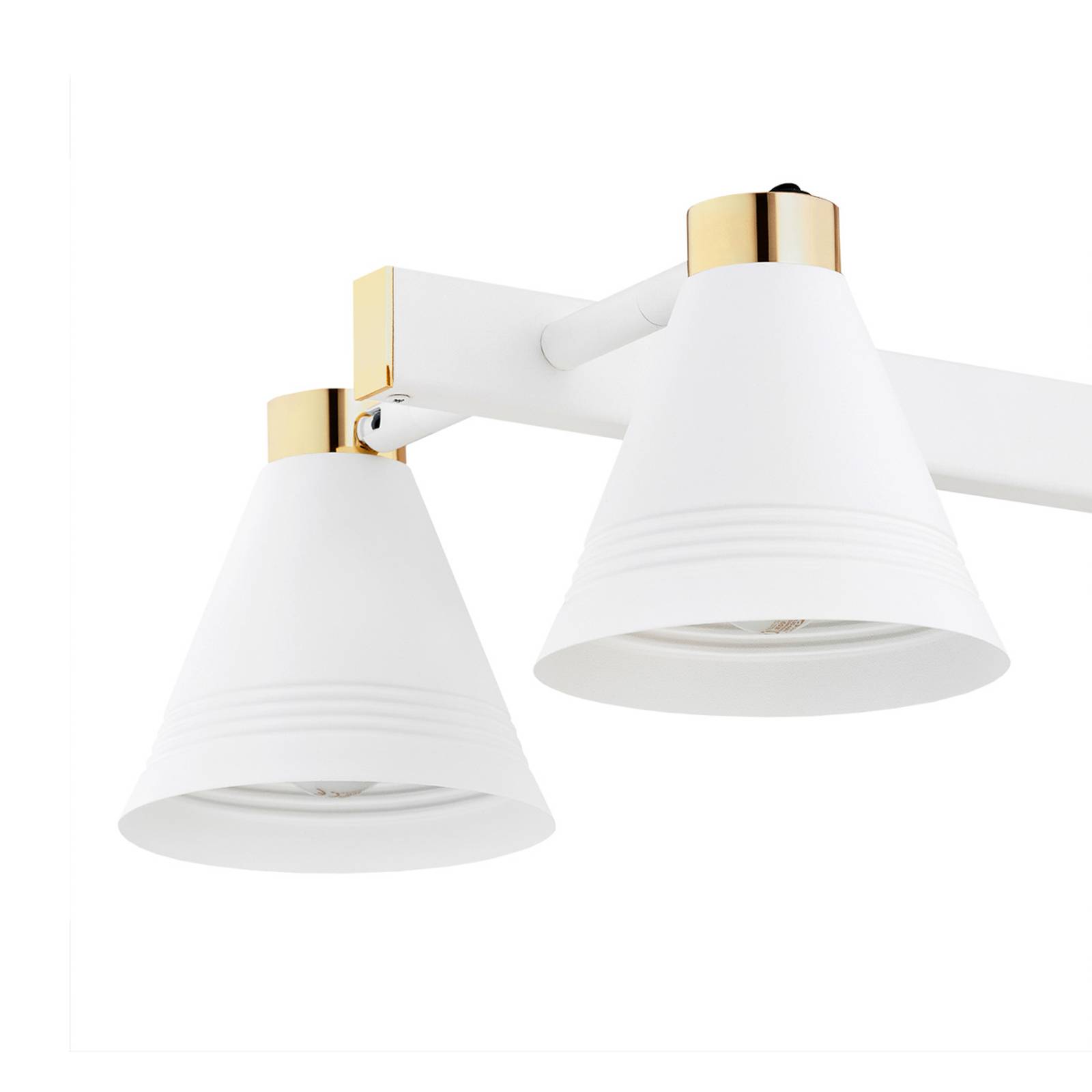 Euluna Lampa wisząca Avenidos, 6-punktowa, biała