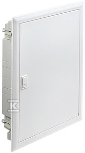 Rozdzielnica podtynkowa RPDM 2x14 drzwi metalowe N+PE (28) 