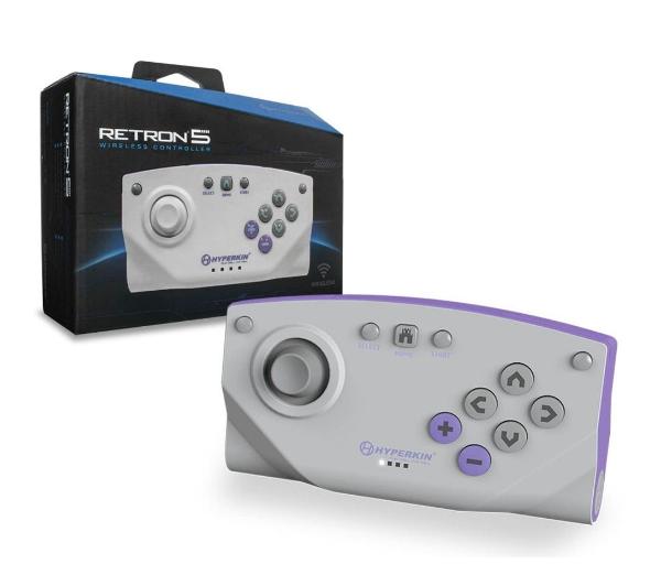 Hyperkin RetroN 5 Bluetooth Wireless Controller Bezprzewodowy Szary