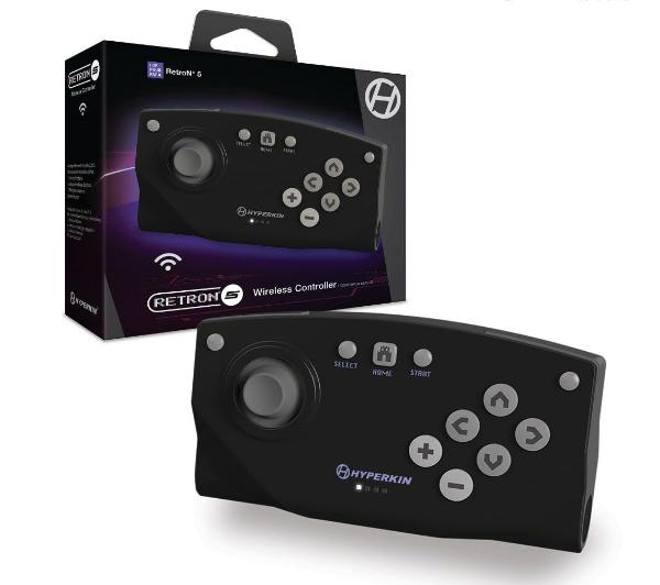 Hyperkin RetroN 5 Bluetooth Wireless Controller Bezprzewodowy Czarny