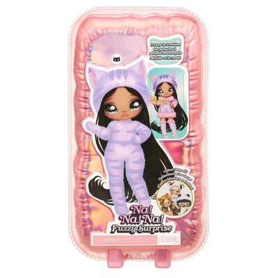 Na! Na! Na! Fuzzy Surprise Lalka Tabby Cat Girl 591924 Mga Entertainment