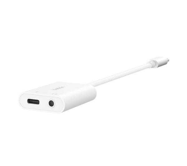 Belkin NPA004BTWH RockStar 3.5mm Audio + USB-C do ładowania