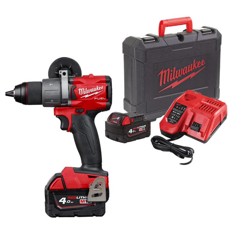 Milwaukee M18 FPD3-402C wiertarko-wkrętarka 18V 2x4,0Ah Li-Ion w walizce 4933492473