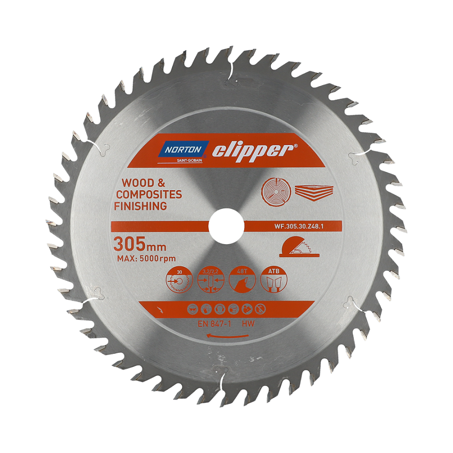 NORTON Tarcza pilarska widiowa 305x30mm WF.305.30.Z48.1  70184608123
