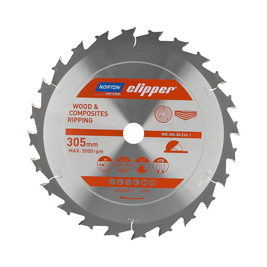 NORTON Tarcza pilarska widiowa 305x30mm WR.305.30.Z24.1  70184608071