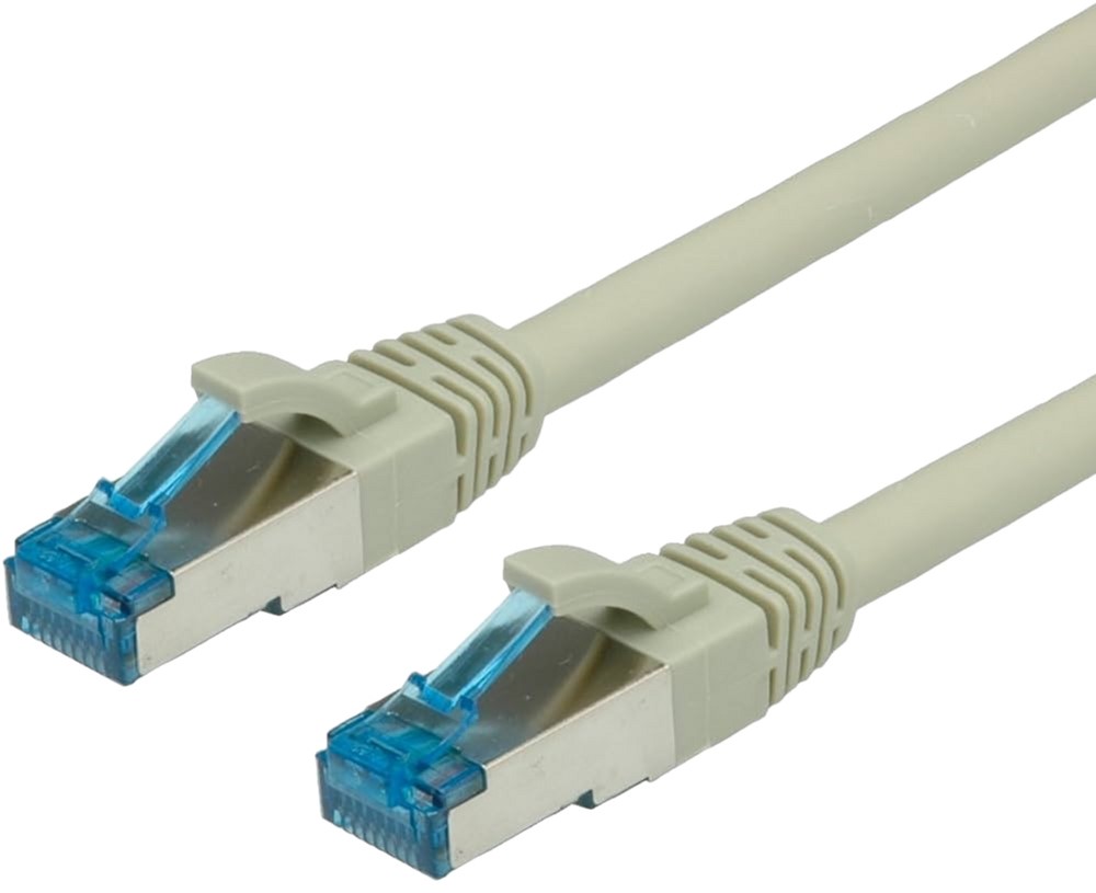 Patchcord ShiverPeaks Cat 6a RJ45 S/FTP 3 m Grey (4017538064042)