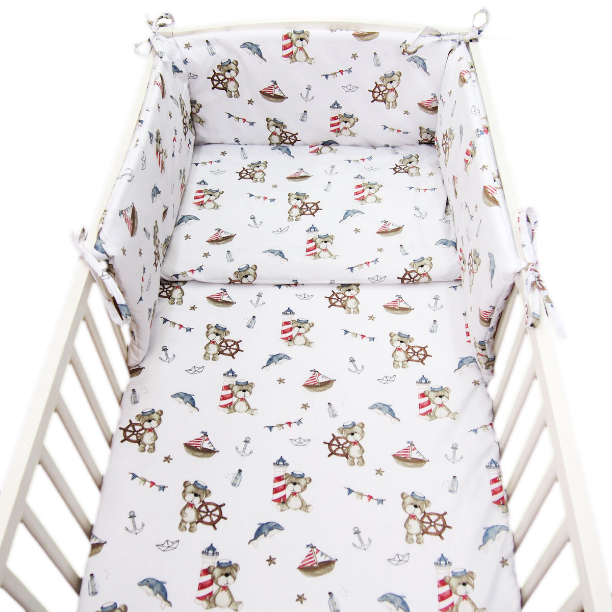 Kerstin POŚCIEL 135x100 OCHRANIACZ 3el DO ŁÓŻECZKA DLA DZIECI