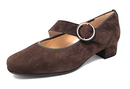 Hassia Damskie czółenka Cordoba, Darkbrown 8600, 37.5 EU Weit