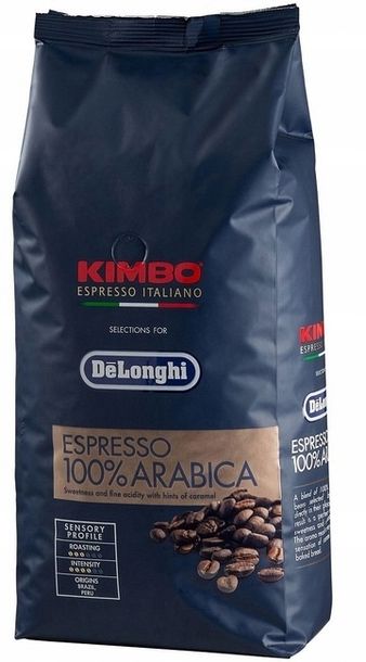 Kimbo Delonghi 100% Arabica 1 Kg Kawa Ziarnista