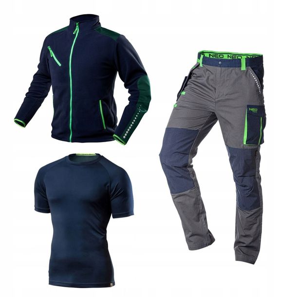 Komplet męskiej odzieży roboczej BHP, roz.XXXL,NEO