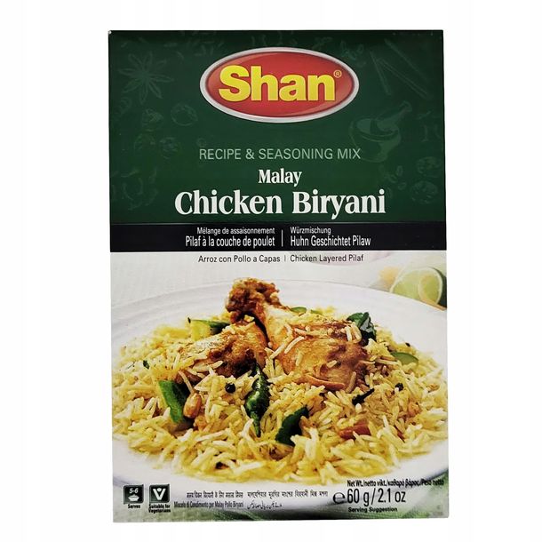 Indyjka przyprawa Malay Chicken Biryani 60g