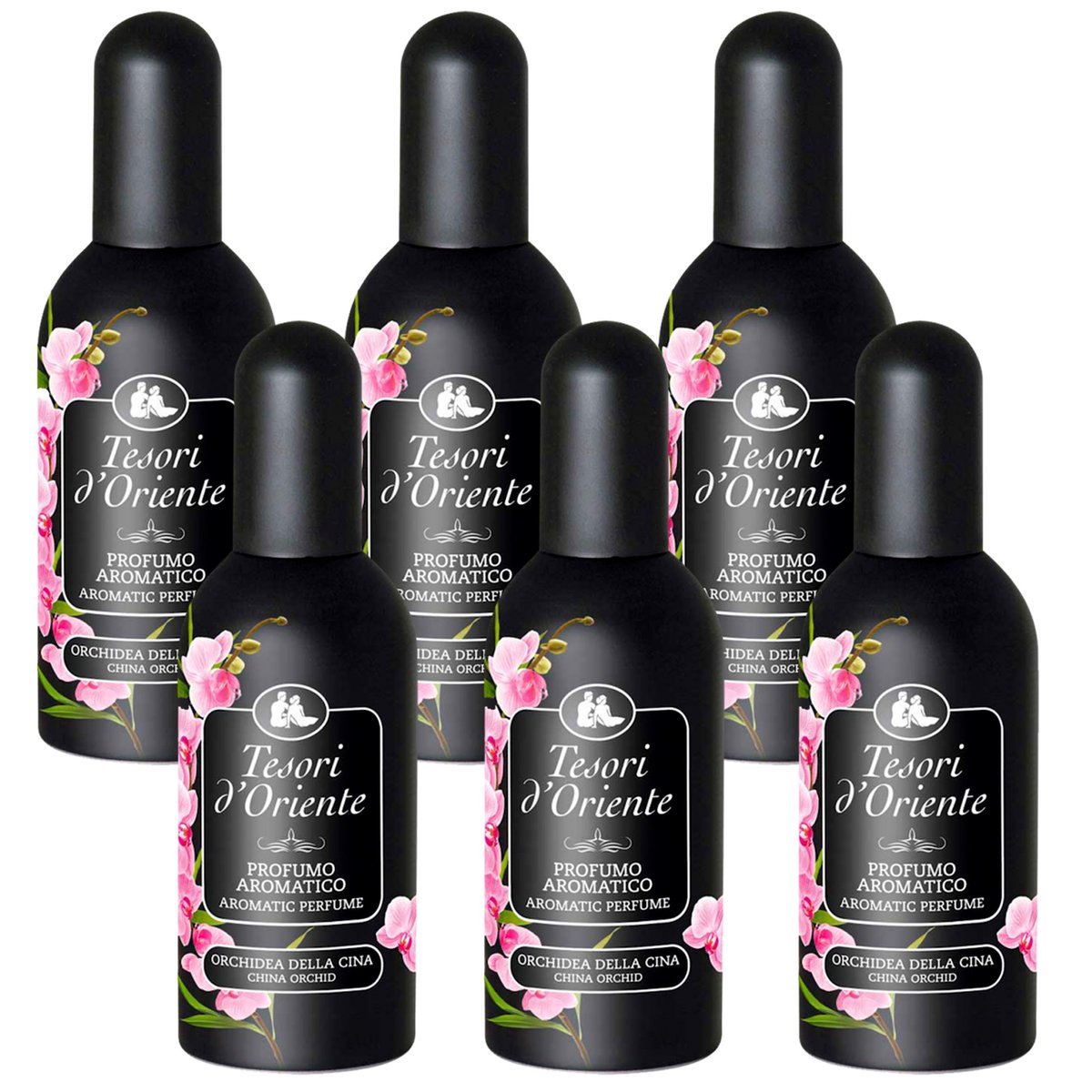 Tesori d'Oriente, Orchidea della Cina, Woda toaletowa, 6x100ml
