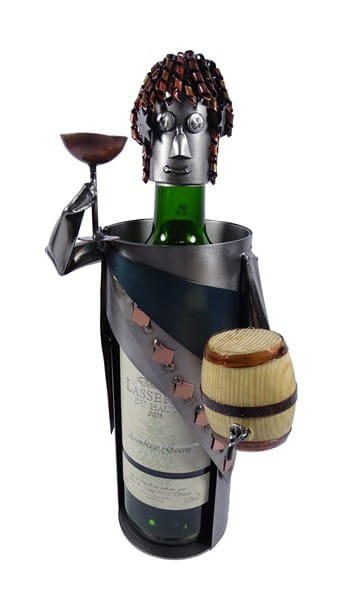 Metalowa figurka-Stojak Bachus