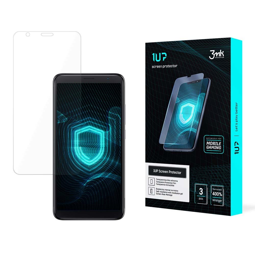 [3szt.] Antyuderzeniowa folia ochronna 3mk 1UP na ekran do TCL 403