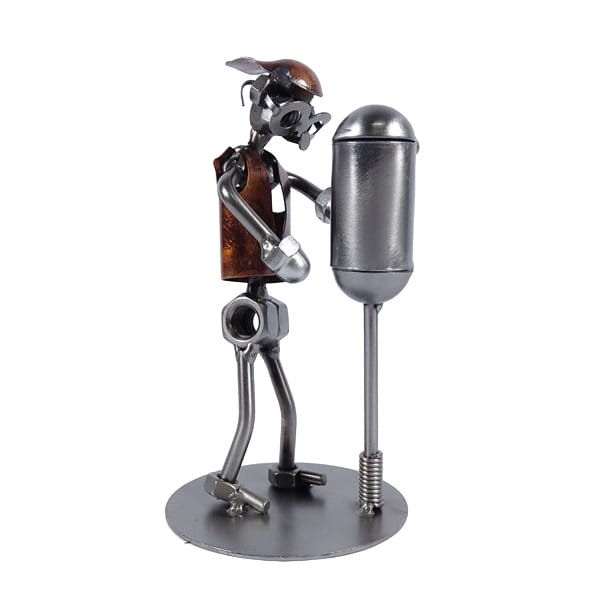Metalowa figurka Boks. Prezent dla boksera