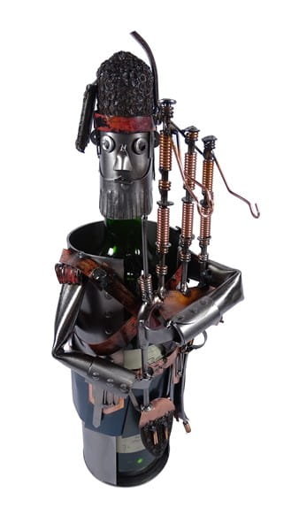 Metalowa figurka-Stojak Szkot