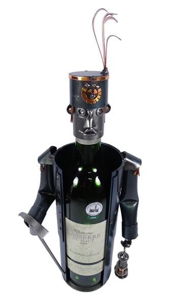 Metalowa figurka-Stojak Górnik