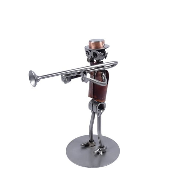 Metalowa figurka Puzon. Prezent dla fanów muzyki poważnej