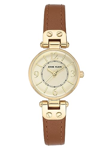 Anne Klein 10-9442CHHY Damski zegarek, Złoto, pasek