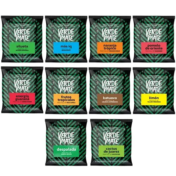OGROMNY ZESTAW PRÓBEK Yerba Mate 10x50g