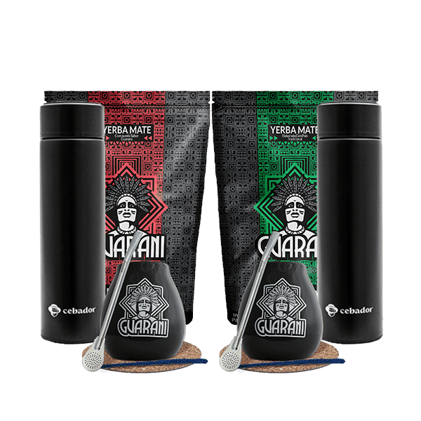 ZESTAW Yerba Mate  akcesoria dla dwojga termosy