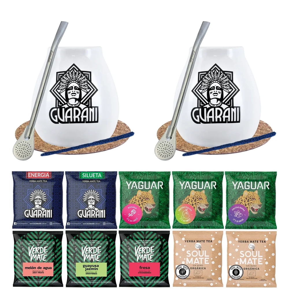 Ogromny Zestaw dla dwojga Yerba Mate Mix 10 x 50 g