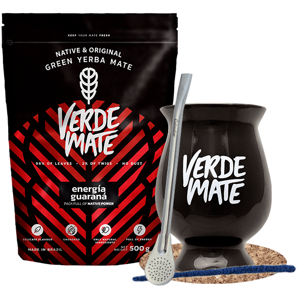 Zestaw startowy bombilla matero Yerba Mate Verde