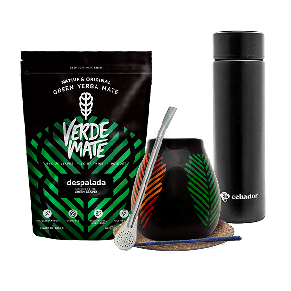 Zestaw Yerba Verde Mate Green 500g Termos Tykwa