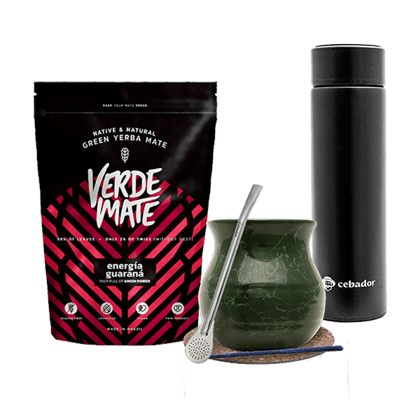 Zestaw Yerba Mate Energia 500g  Tykwa Bombilla