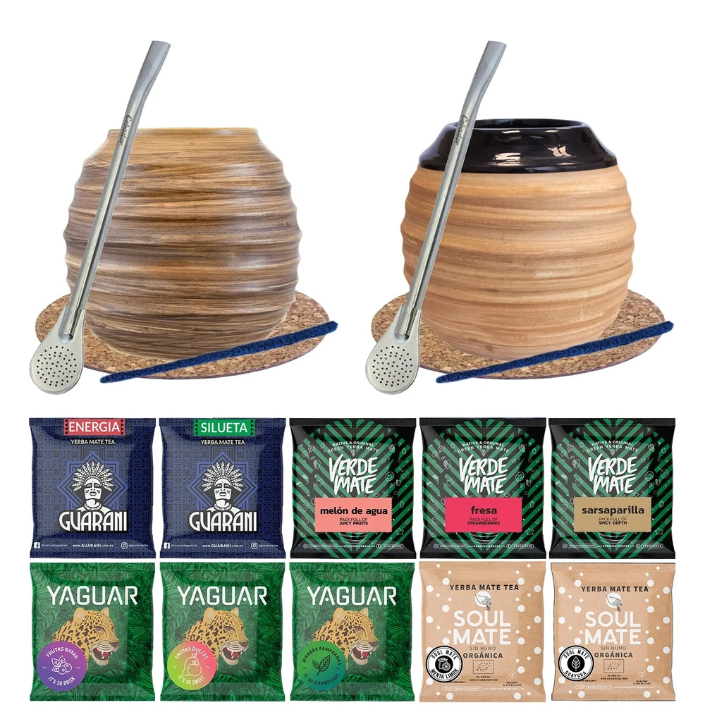 ZESTAW dla Dwojga Yerba Mate + próbki 10x50g