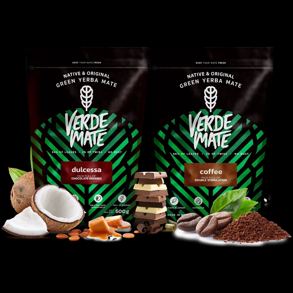 Yerba Verde Mate Coffee kawa Dulcessa czekolada