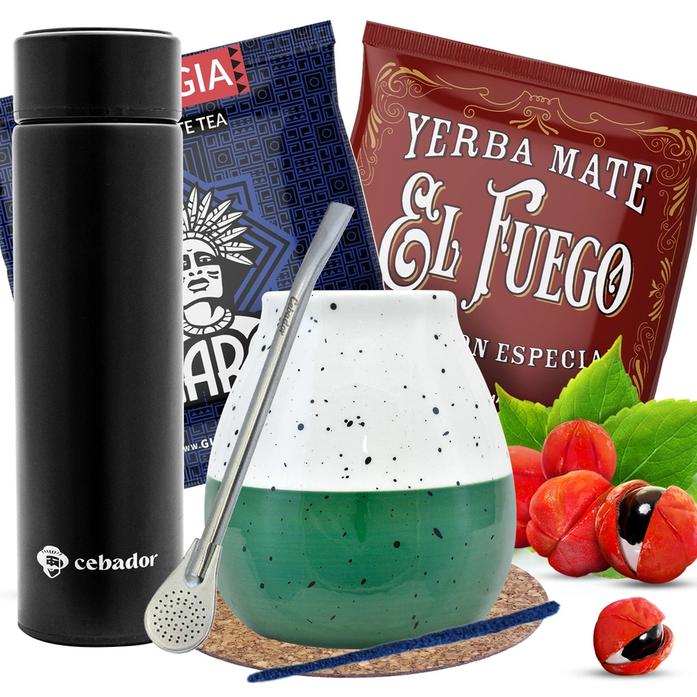 Zestaw Yerba Mate tykwa TERMOS na start