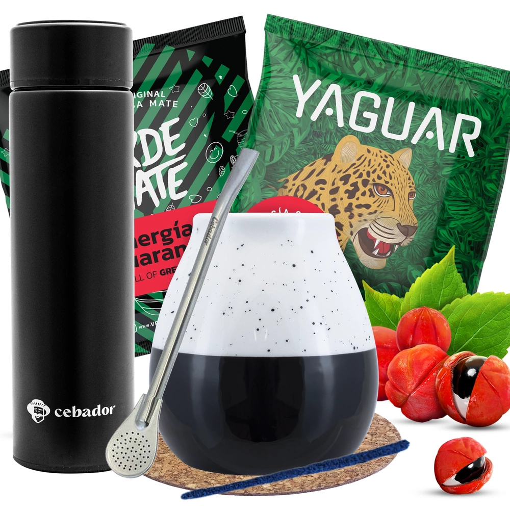 Zestaw Yerba Mate Green Energia  TERMOS na start