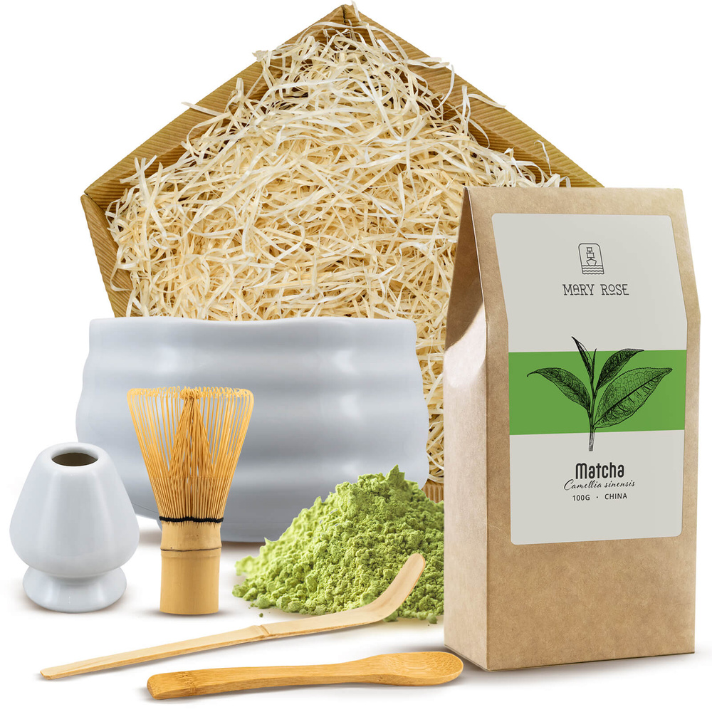 Zestaw Prezentowy do parzenia herbaty matcha