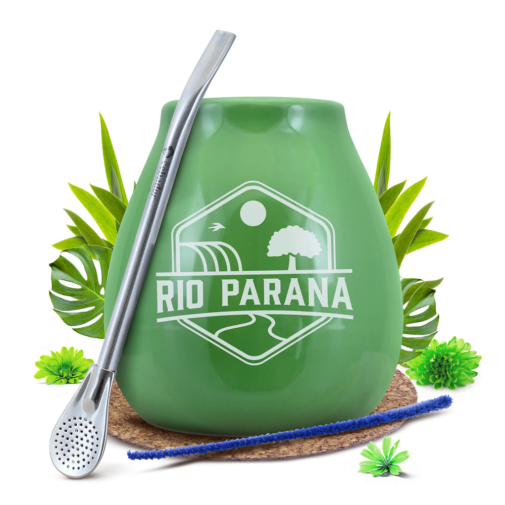 Zestaw STARTOWY Yerba Mate Matero Tykwa + Bombilla