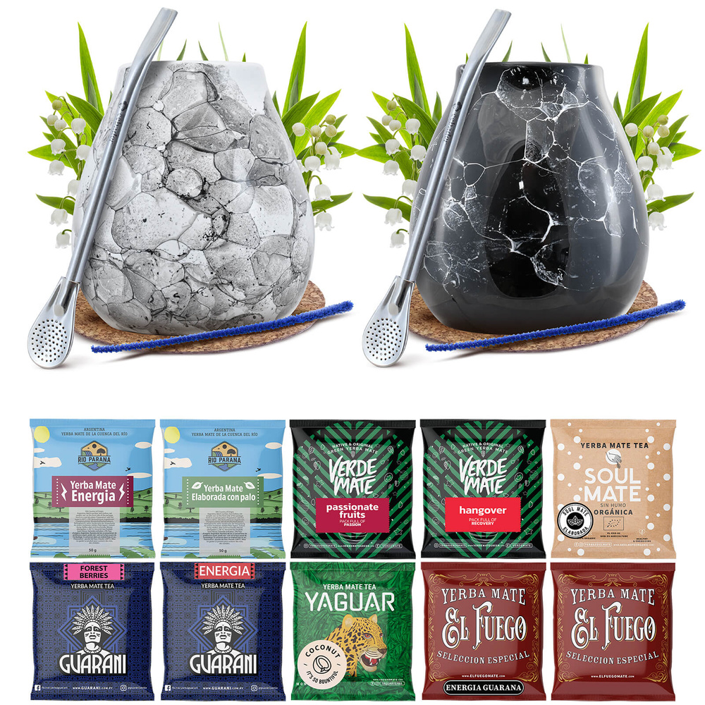Zestaw Yerba Mate DLA DWOJGA Matero Bombilla